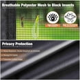 thumbnail image 4 of InstaHibit 4 Half Mesh Sidewalls for 15x10 Ft Pop Up Canopy Tent w/ Window Food Vendor Fair, 4 of 12
