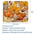 thumbnail image 3 of Mouse Pad, Anti-Slip Rubber Mouse-pad for Gaming Office Laptop Computer Men Women Kids, Cute Custom Pattern Mouse Mat, Thanksgiving Leaves Design, 3 of 7