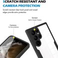thumbnail image 5 of Funda de cuerpo completo para Samsung, carcasa protectora frontal y trasera de lujo, transparente, 360, para S24 S23 S22 Ultra S21 FE Plus A53 A52 A32 A34 A13 A23 A54 5G, 5 of 5