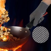 Oil Splash Proof Heat Resistant Kitchen Gloves For Cooking Grilling Frying With Nonslip Grip Thin Protective Design 2pcs