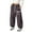 C-Brown282, variant on DHFJKG Girls Loose Fit Jogger Pants Lightweight Bow Printed Elastic Waist Drawstring Athletic Tapered Sweatpants With Pockets 4-13 Years Old Casual Trousers