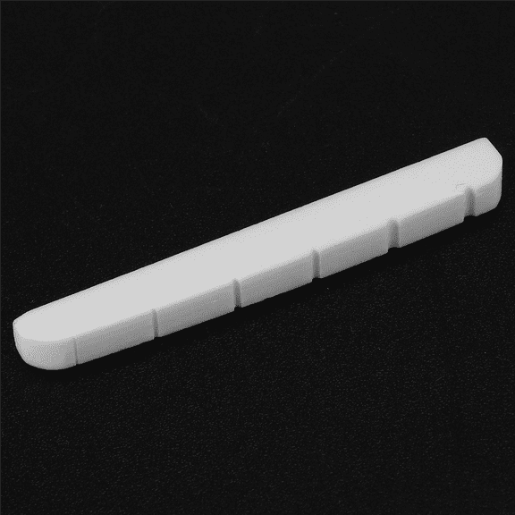 1Pc Modern and Vintage Electric Guitar Six String Nut Cattle Bone Slotted for Replacement M01941