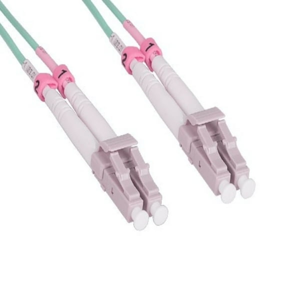 SANOXY Cables and Adapters; 1m OM4 LC to LC Duplex 50/125 Multimode Fiber Patch Cable