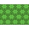 thumbnail image 1 of Ahgly Company Machine Washable Indoor Rectangle Transitional Green Area Rugs, 7' x 9', 1 of 7