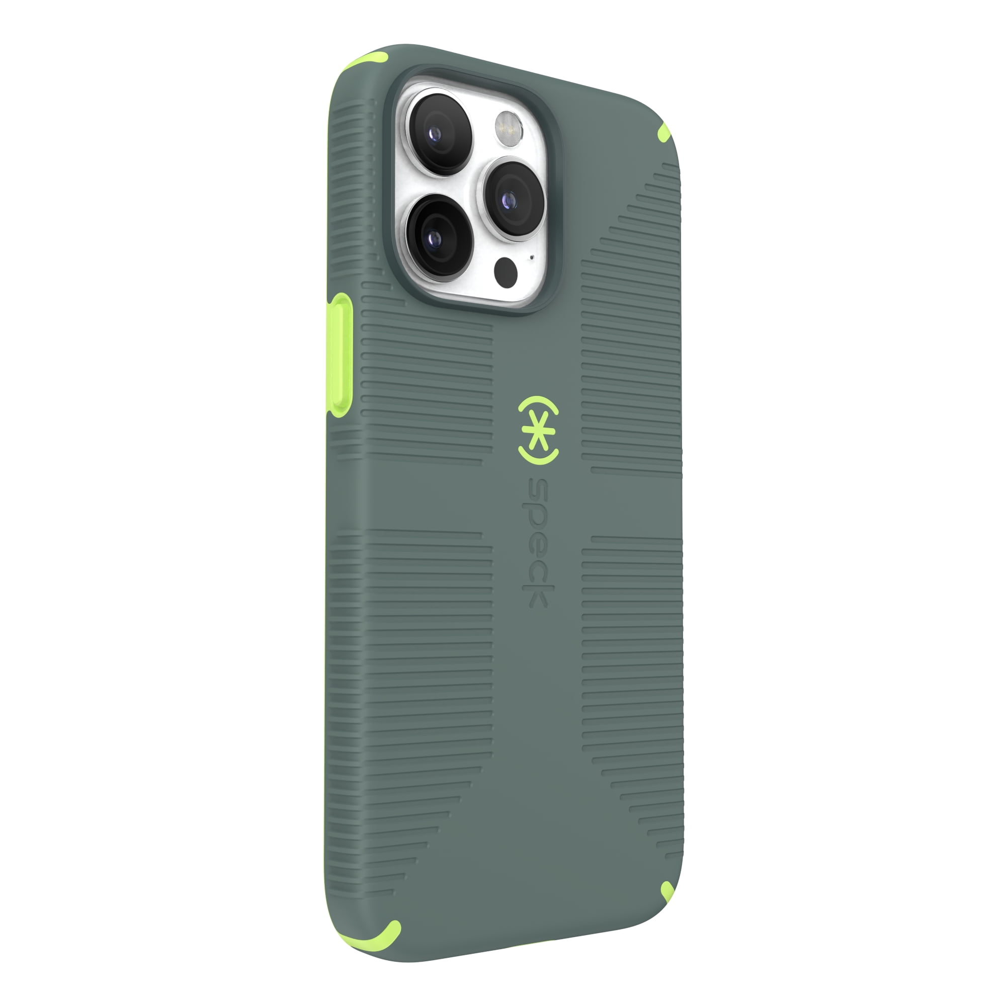iPhone 14 Pro Max CandyShell Grip with MagSafe in Neo Drab and Glow Green