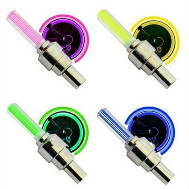 Gonyden 2pcs Wheel Lights Tire Light for Car Bike Motorcycle (Green)