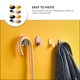 thumbnail image 5 of GOOHOCHY 8 ganchos de pared para colgar ropa (colores variados), 5 of 8