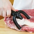 thumbnail image 4 of Trancheuse à Viande Antirouille Économe en Effort en Acier Inoxydable Conception Ergonomique Coupe-Aliments Outils de Cuisine, 4 of 8