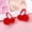 20pc-Red, variant on Mini Plush Easter Bunny Animals, Miniature Stuffed Rabbit, Soft Tiny Stuffed Animals Easter Bunnies Plush Rabbit for Easter Basket Stuffers, DIY Hair Clips