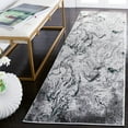 thumbnail image 2 of SAFAVIEH Craft Kaelee Abstract Area Rug, 2'3" x 8' Runner, Grey/Green, 2 of 8