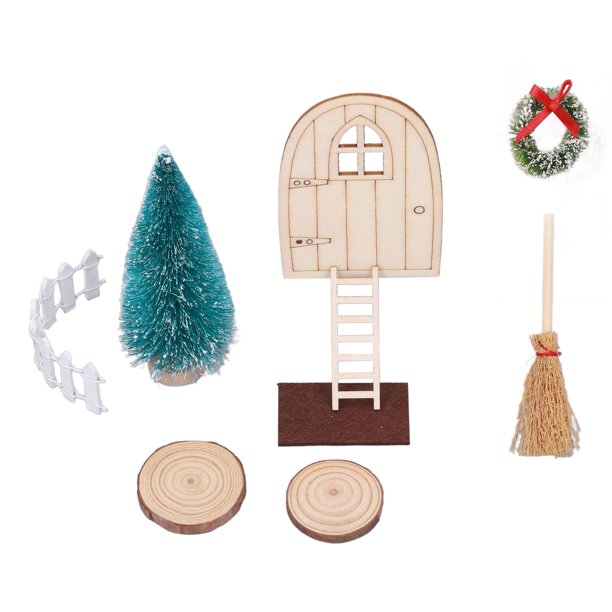 Decoración navideña para casa de muñecas, decoración navideña para casa de muñecas 1:12 Accesorios para casa de muñecas Accesorios para casa de muñecas en miniatura Características mejoradas