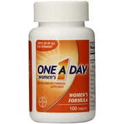 6 Bottles One-A-Day Womens Multivitamin Tablets - 100 - Count Each