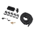 thumbnail image 2 of 3D Printer Cable Carrier, Sturdy ABS 3D Printer Drag Chain 16.9in for Repair, 2 of 8
