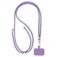 thumbnail image 1 of Lanyard para teléfono inteligente Uxcell, lanyard universal para celular, correa ajustable para teléfono, lanyard cruzado, parche púrpura, 1 of 7