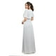 thumbnail image 3 of Vestido largo con abertura Roman Fashion /Juvenil, 2010 (Gris) gris EG, 3 of 5