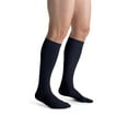 thumbnail image 1 of JOBST forMen Ambition Compression Socks, 20-30 mmHg, Knee High, SoftFit Band, Closed Toe, Navy, Size 3, 1 of 3