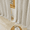 Cream, variant on NICETOWN Linen Curtains for Living Room, Light Filtering Privacy Window Curtains Grommet Neutral Farmhouse for Bedroom Dining Room, 52"x90", Natural, Set of 2