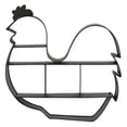 thumbnail image 2 of Urban Trends Collection: Metal Chicken Shelf, Coated Finish, Black, 2 of 2