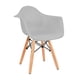 thumbnail image 1 of Silla Eames infantil con Descansabrazos – Diseño Ergonómico para Niños (GRIS), 1 of 4
