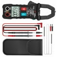thumbnail image 6 of ST206 Automatic AC / DC Clamp Meter Measures Voltage, Current, Resistance Tests Live Wire, Continuity Digital Multimeter Black, 6 of 8