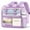 D-Purple, variant on Clear Backpacks Large Heavy Duty PVC Waterproof Transparent Bookbag for School Adult Work, Pink