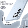 thumbnail image 5 of JETech Magnetic Silicone Case for Samsung Galaxy S26 Ultra, Compatible with MagSafe, Silky Touch (Omphalodes), 5 of 7