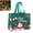 Green, variant on 2 Pack Extra Large Christmas Gift Bags, Non-Woven Tote Bags with Handles, Reusable Holiday Shopping and Gift Packaging Bags, Hot Pink