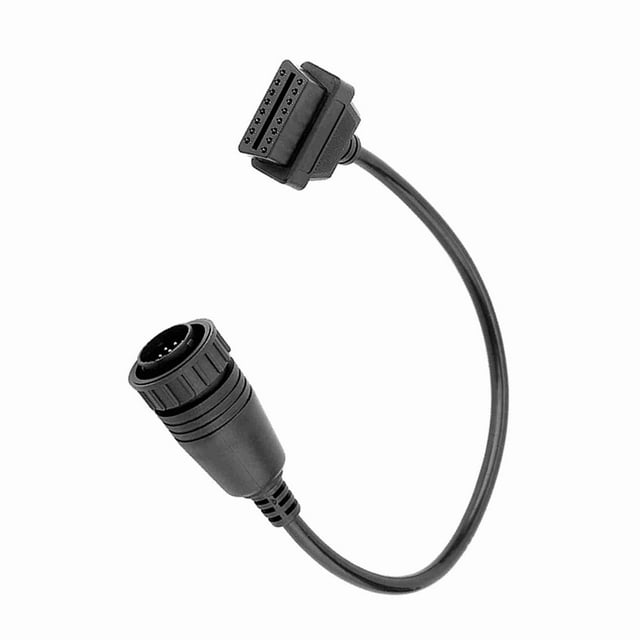 Adaptador de cable obd2 de 14 pinos para escenderes de diagnóstico sprinter rendimiento estable negro