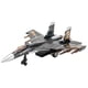 thumbnail image 2 of Juguetes de aviones de metal de fundido a presión, coleccionables con sonidos de luces, aviones de transporte para decoración de vacaciones en negro1C, 2 of 8