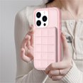 thumbnail image 7 of ELEHOLD for Apple iPhone 11 Card Holder Back Case with Pockets, Premium PU Leather ID Cash Credit Slots Magnetic Kickstand Flip Folio Slim Hard Protective Cover, pink, 7 of 7
