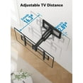 Pipishell Full Motion TV Wall Mount for 4082 inch Flat or Curved TVs