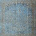 thumbnail image 1 of Ahgly Company Indoor Square Traditional Slate Granite Gray Persian Area Rugs, 8' Square, 1 of 6