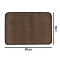 thumbnail image 5 of Alfombrilla para rascar gatos, almohadilla para rascar de sisal natural, alfombra antideslizante para rascar gatos, alfombra para dormir para garras de gato y protección de muebles, estilo 2, 5 of 5