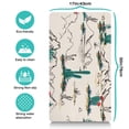thumbnail image 5 of Abstract Dog Feeding Mat - Waterproof Absorbent Pet Food Pad - Non-Slip Placemat - Artistic Design - Large Size - Easy Clean, 5 of 5