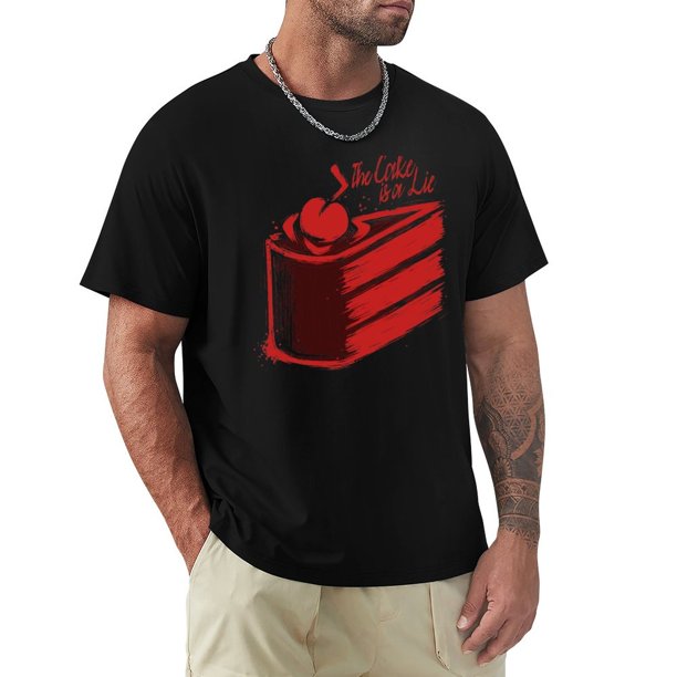 Camiseta The Lie de gran tamaño ropa vintage camiseta para hombre