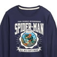 thumbnail image 3 of Marvel Your Friendly Neighborhood Spider-Man - Friendly Spidey Collegiate - Toddler And Youth Long Sleeve Graphic T-Shirt, 3 of 5