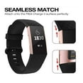 thumbnail image 2 of Watch Bands Compatible with Fitbit Charge 3/ Fitbit Charge 4 Waterproof Replacement Watch Strap Wristband Color:red Specification:L, 2 of 8