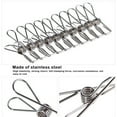 thumbnail image 2 of facefd 20Pcs Clothes Pin Pegs Photo Sealing Clips Windproof Multipurpose Clothing Clamps Hangers Laundry Towel Socks Home Use 6cm, 2 of 5