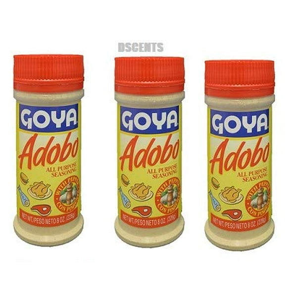 Goya Adobo All Purpose Seasoning, 8 Ounces (Pack Of 3)