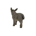 thumbnail image 5 of 13" Standing Donkey Looking Right Outdoor Garden Statue, 5 of 6