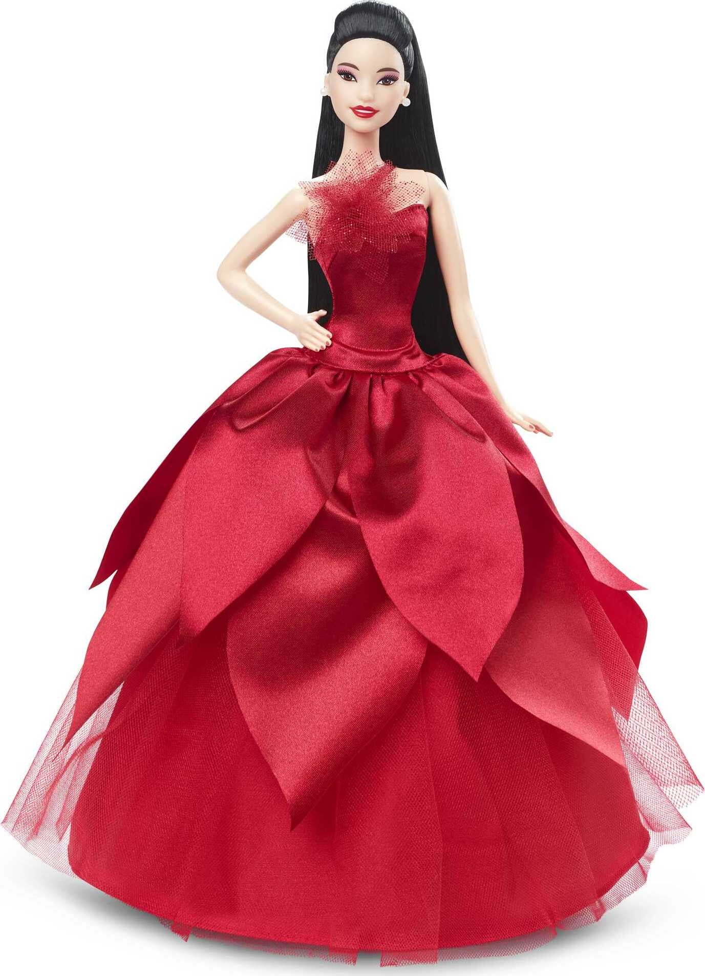 Voorrecht Birma Kast Barbie Doll, Barbie Signature 2022 Holiday Doll, Black Hair - Walmart.com