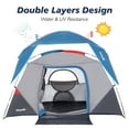 thumbnail image 3 of Faitaliicy Family Camping and Adventure Tent,Camping Tent, Tent for Camping, Easy Set up Camping Tent 4 Person and 6 Person for Hiking Backpacking Traveling Outdoor 2.8ft (L) x 7ft (W) x 58in (H), 3 of 9