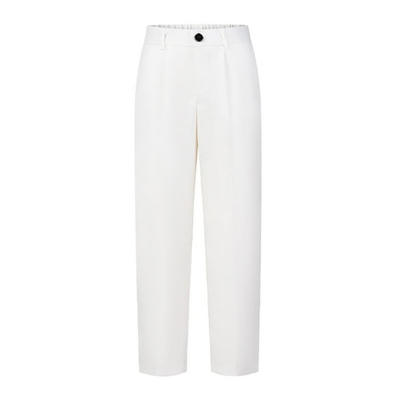 Kureaily Boys' Flat Front Dress Pants Adjustable Waist School Outfits Pants Boys Athletic Sweatpants 2-3 Years