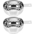 thumbnail image 1 of Miangastore Funnel For Canning Stainless Steel Wide Mouth 2Pcs 5.4x3.9in, 1 of 8