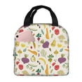 thumbnail image 1 of Easygdp Vegetable Bolsa Térmica Premium - Tela Oxford Impermeable, Gran Capacidad, Bolsillo Frontal, Unisex para Trabajo, Escuela, Actividades al Aire Libre y Picnics, 1 of 8