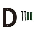 thumbnail image 1 of yulier 26 Initial Letter House Numbers, 6" Black Modern Metal 3D House Numbers, Iron Mailbox Numbers and Letters, DIY House Address Number Letter with 2 Screws for Outside Signs, 1 of 5