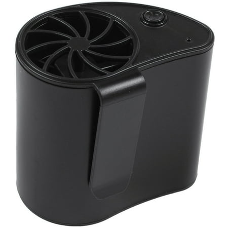 

Portable Mini Mobile Air Conditioning Small Fan Usb Rechargeable Hanging Waist Personal Fan For Travel And Outdoor Camping-Black