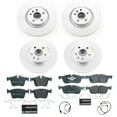 thumbnail image 2 of Power Stop Front and Rear Euro-Stop ECE-R90 Certified Brake Pad and Rotor Kit ESK7993, 2 of 3