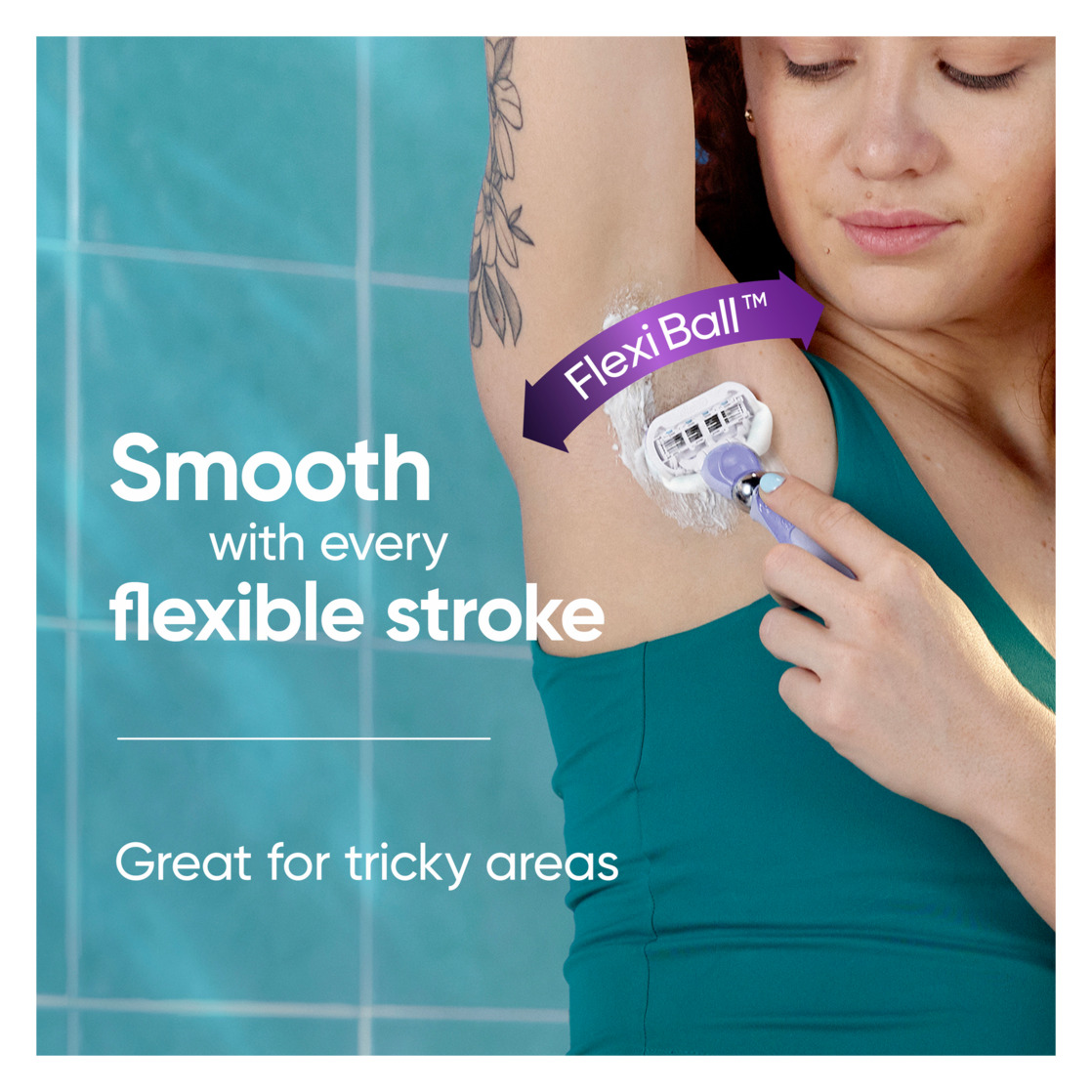 Venus Deluxe Smooth Swirl Women's Razor with 2 Refills photo 4