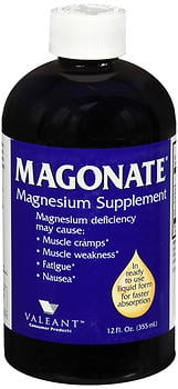 Magonate Liquid Magnesium Supplement, 12 Fl. Oz